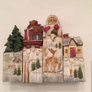 Wooden Christmas Blocks